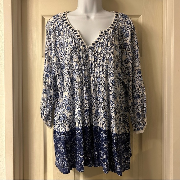 Vintage America Tops - 💙 VINTAGE AMERICA • Bohemian Festival Top